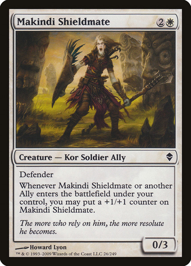 Makindi Shieldmate [Zendikar] (ZEN 26)