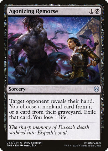 Agonizing Remorse [Theros Beyond Death] (THB 83)
