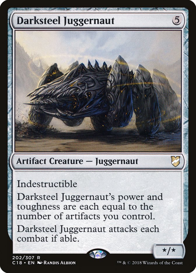 Darksteel Juggernaut [Commander 2018] (C18 202)