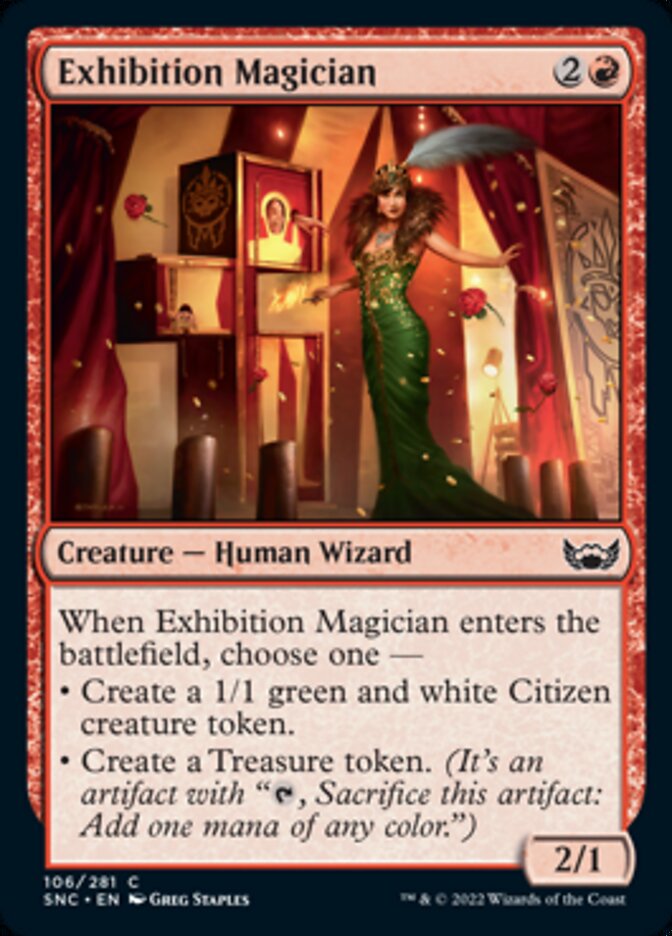 Exhibition Magician [Streets of New Capenna] (SNC 106)