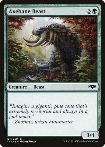 Axebane Beast [Ravnica Allegiance] (RNA 121)