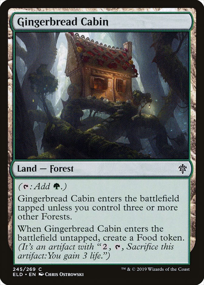 Gingerbread Cabin [Throne of Eldraine] (ELD 245)