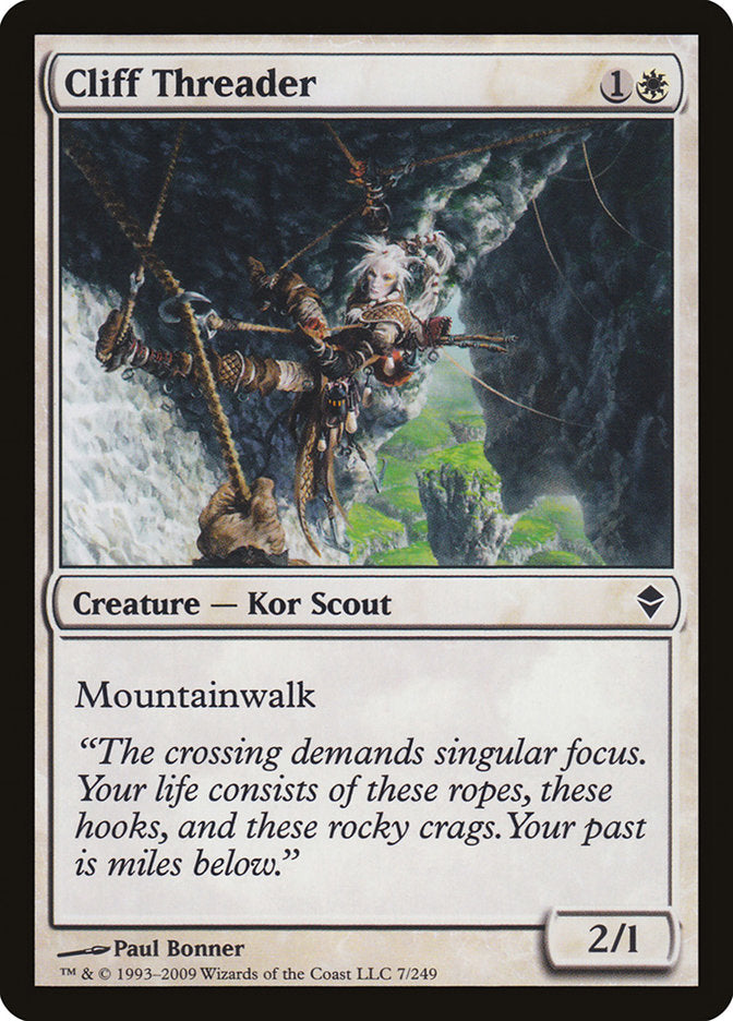 Cliff Threader [Zendikar] (ZEN 7)