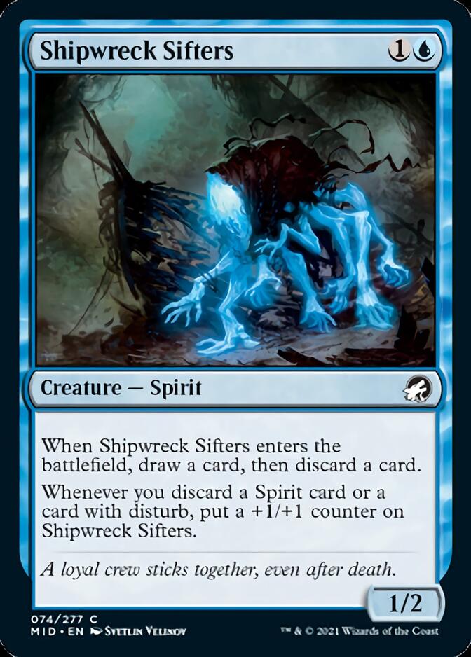 Shipwreck Sifters [Innistrad: Midnight Hunt] (MID 74)