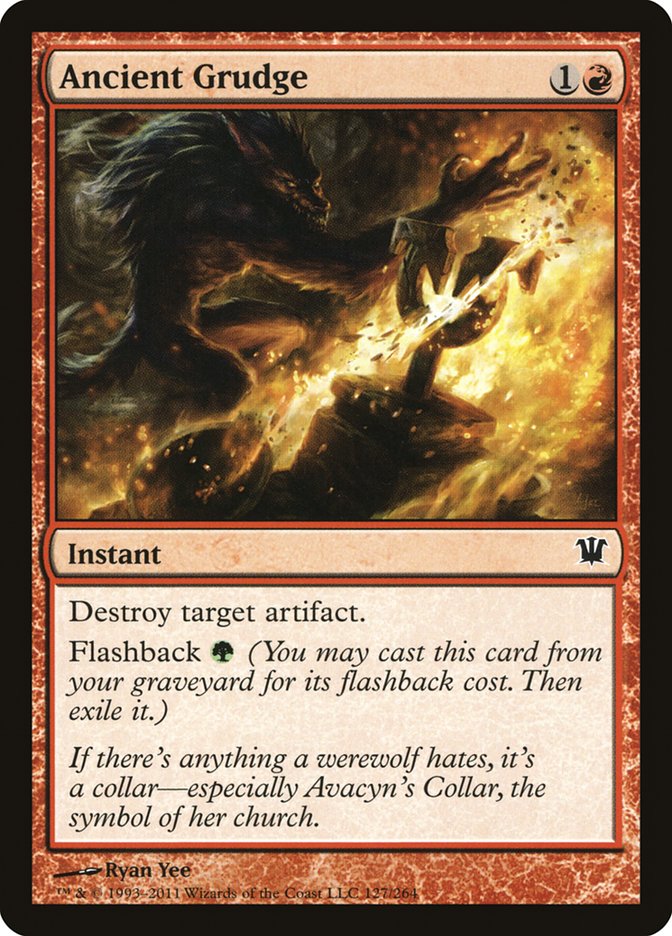 Ancient Grudge [Innistrad] (ISD 127)