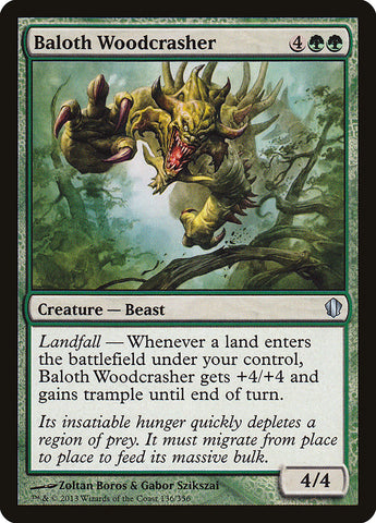 Baloth Woodcrasher [Commander 2013] (C13 136)