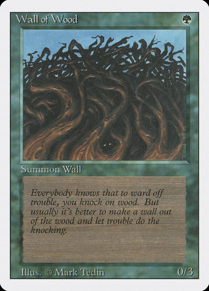 Wall of Wood [Revised Edition] (3ED 226)