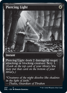 Piercing Light [Innistrad: Double Feature] (DBL 297)
