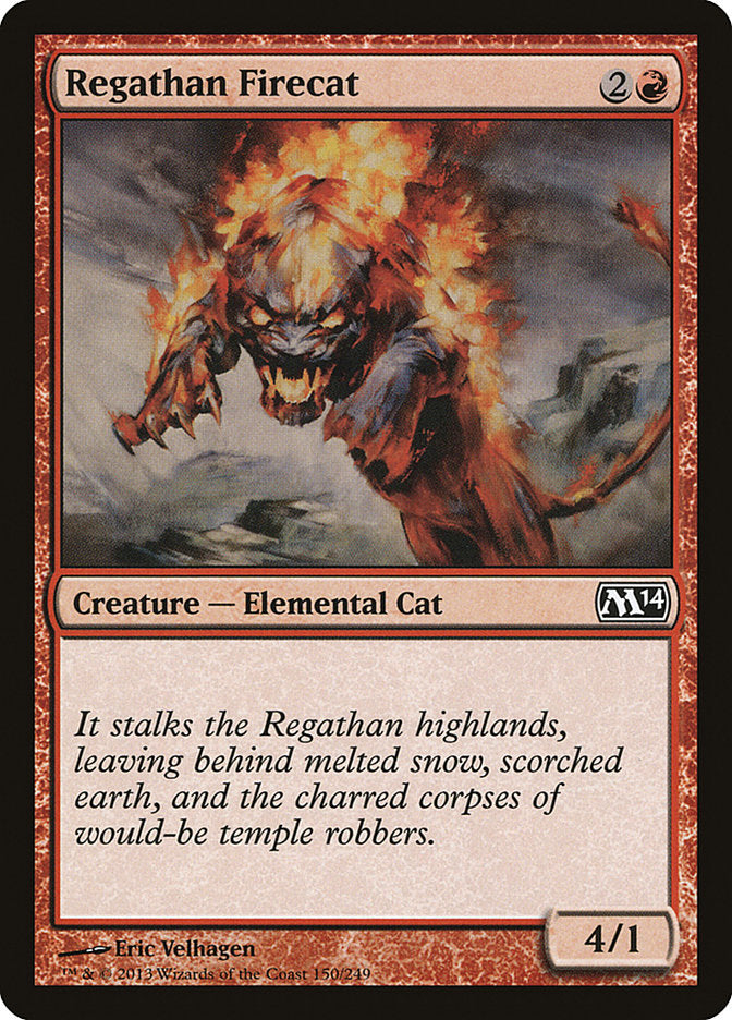 Regathan Firecat [Magic 2014] (M14 150)