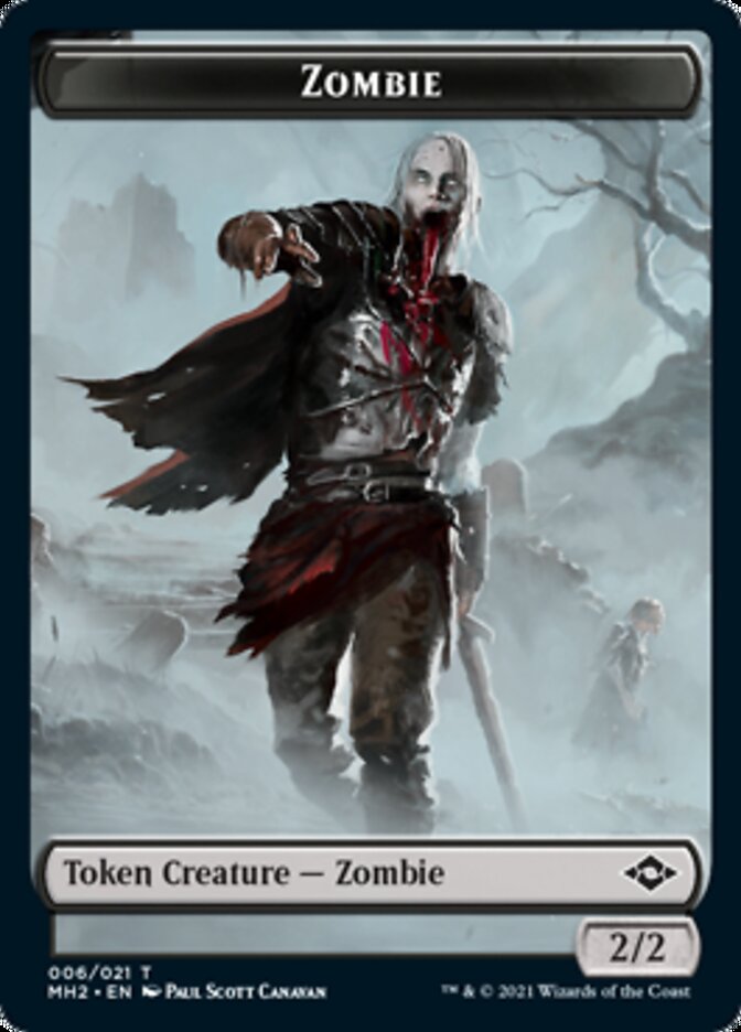 Squirrel Token // Zombie Token [Modern Horizons 2 Tokens] (TMH2 11)