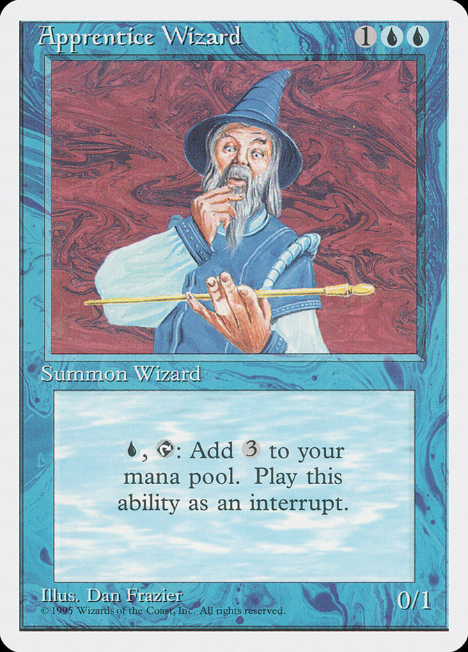 Apprentice Wizard [Fourth Edition] (4ED 61)