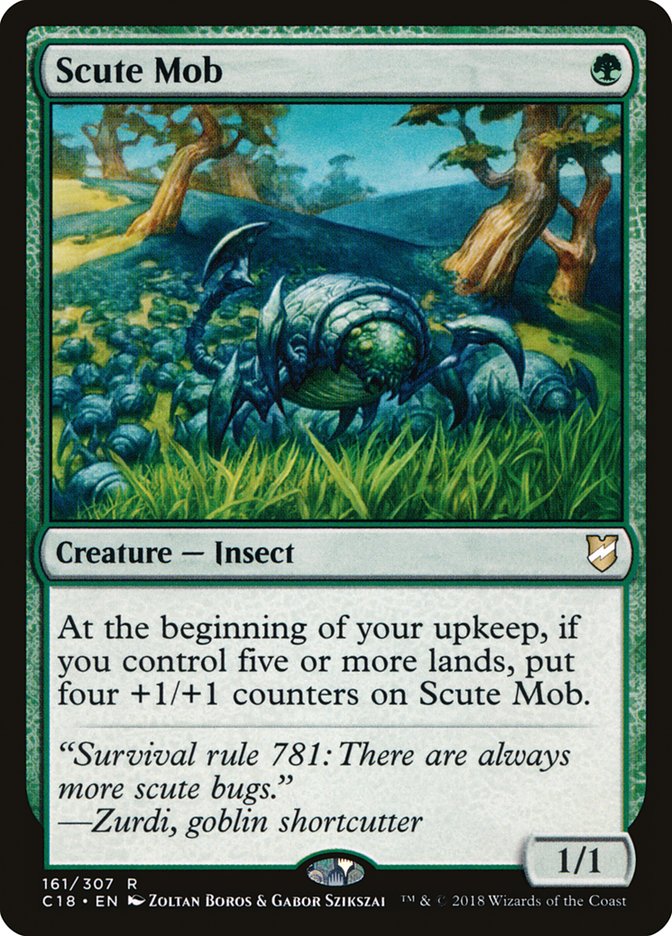 Scute Mob [Commander 2018] (C18 161)