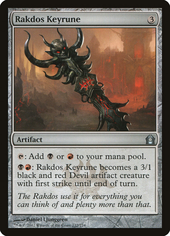 Rakdos Keyrune [Return to Ravnica] (RTR 232)