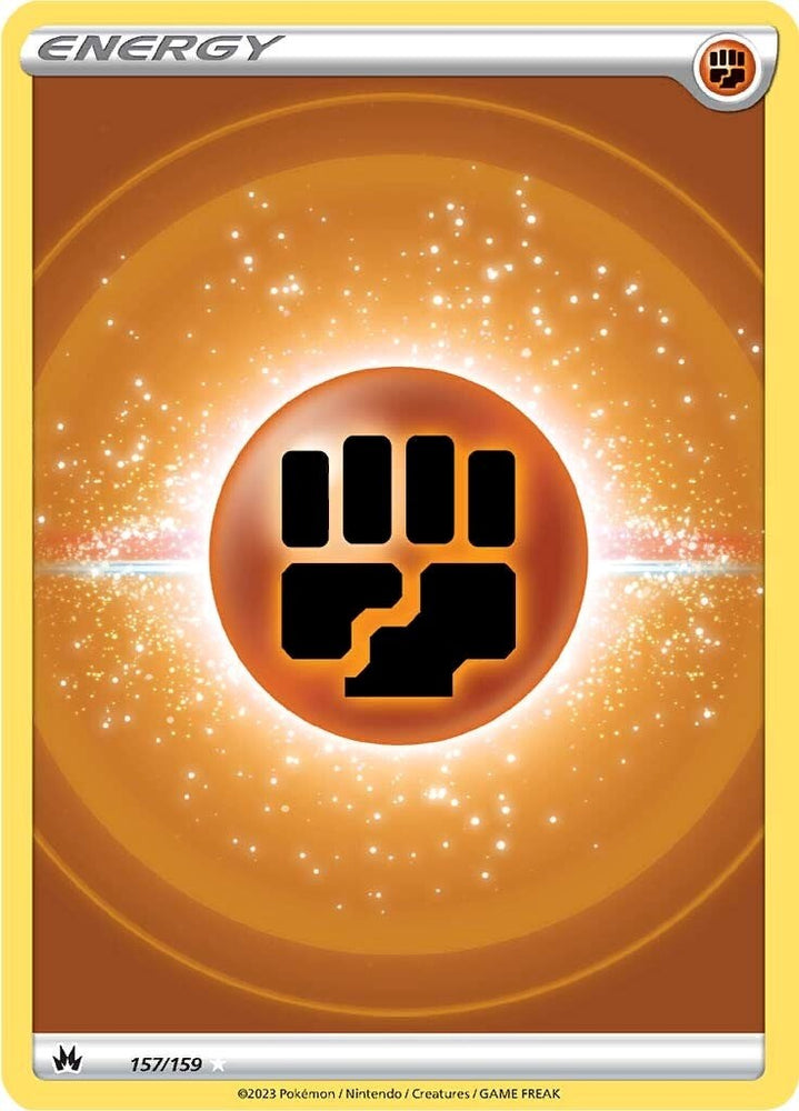 Fighting Energy (157/160) (Texture Full Art) [Sword & Shield: Crown Zenith]