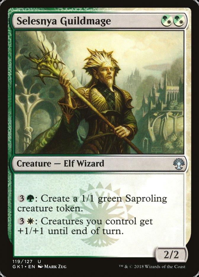 Selesnya Guildmage [GRN Guild Kit] (GK1 119)