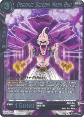 Demonic Scream Majin Buu [BT9-083]
