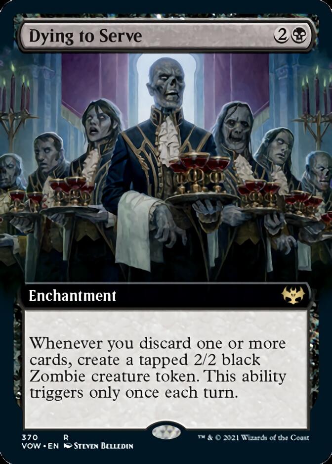 Dying to Serve (Extended) [Innistrad: Crimson Vow] (VOW 370)