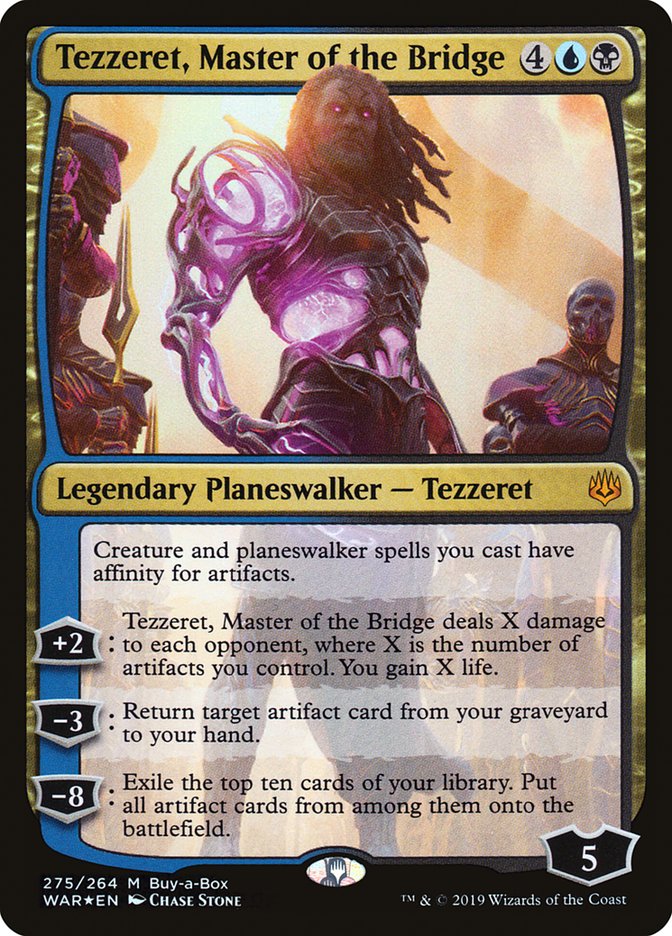 Tezzeret, Master of the Bridge [War of the Spark] (WAR 275)