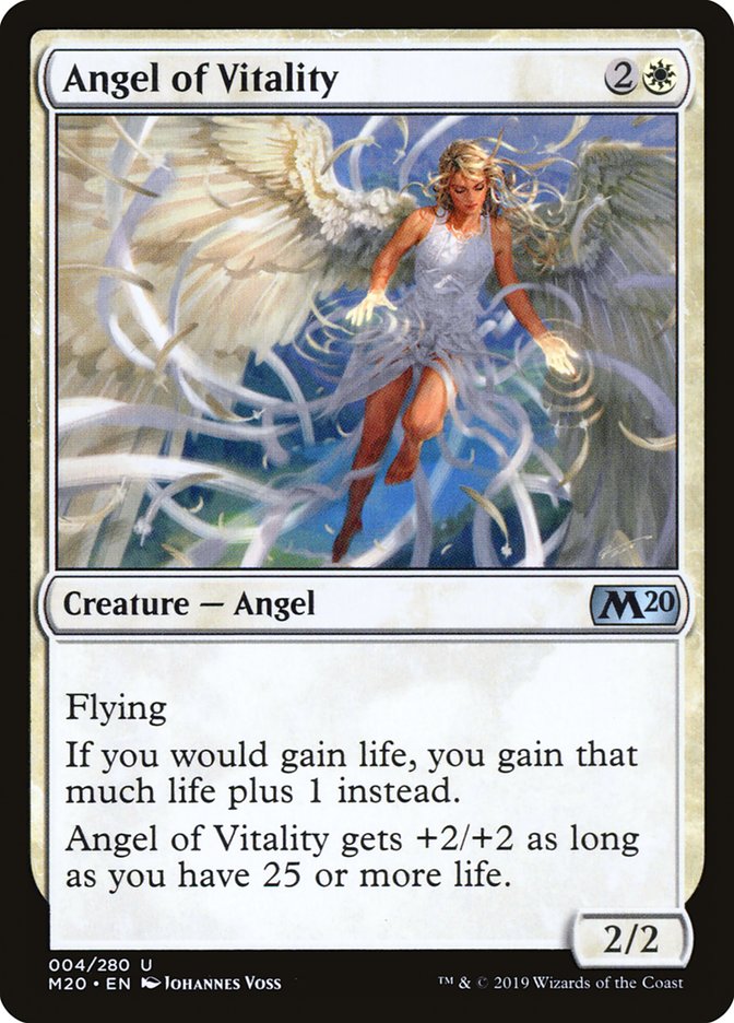Angel of Vitality [Core Set 2020] (M20 4)