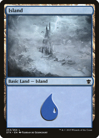 Island (#253) [Dragons of Tarkir] (DTK 253)