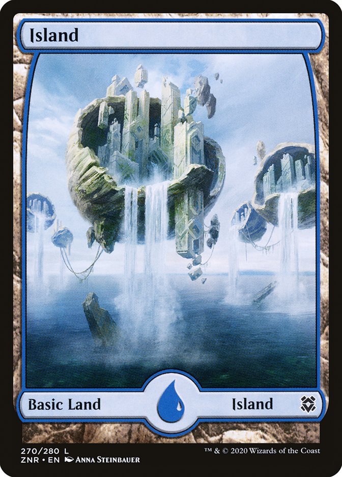 Island (270) [Zendikar Rising] (ZNR 270)