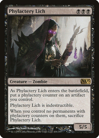 Phylactery Lich [Magic 2013] (M13 104)