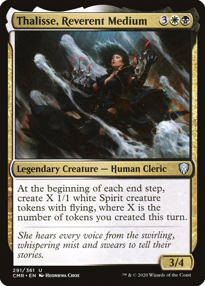 Thalisse, Reverent Medium [Commander Legends] (CMR 291)
