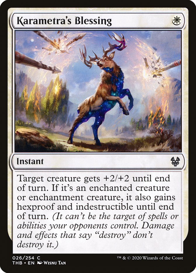 Karametra's Blessing [Theros Beyond Death] (THB 26)