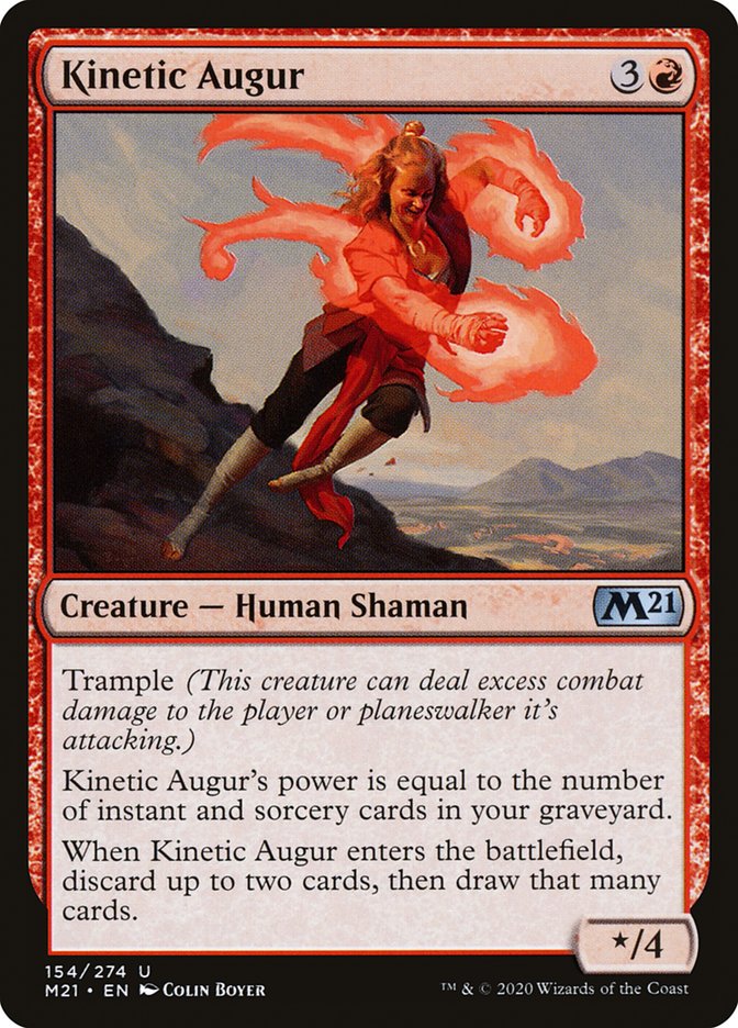 Kinetic Augur [Core Set 2021] (M21 154)