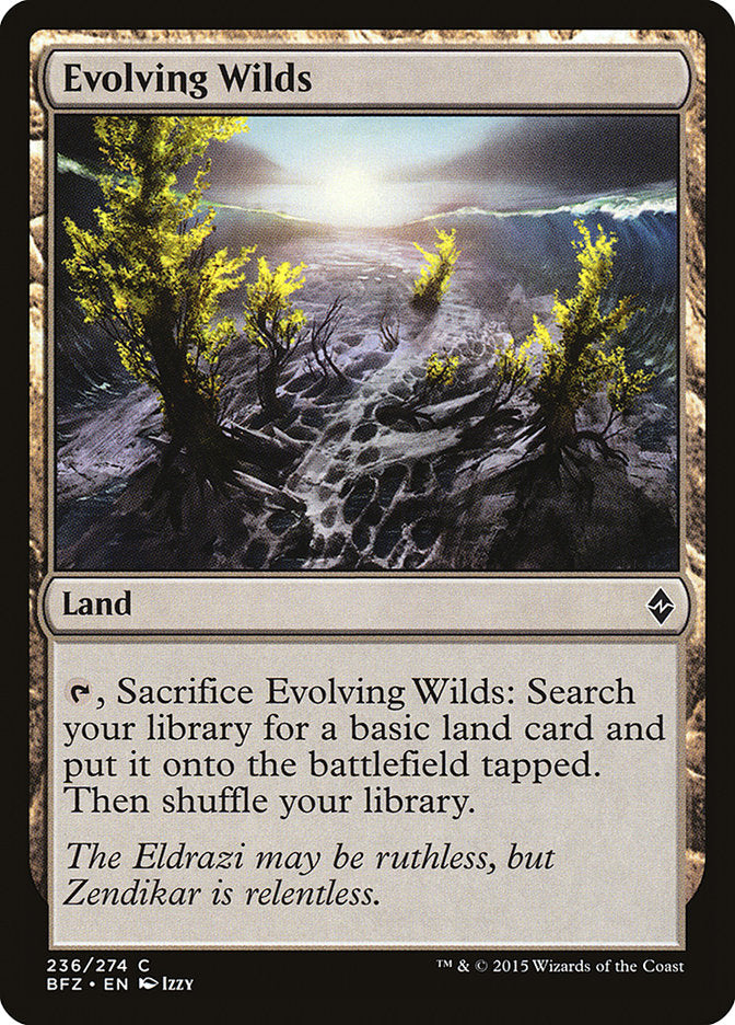 Evolving Wilds [Battle for Zendikar] (BFZ 236)