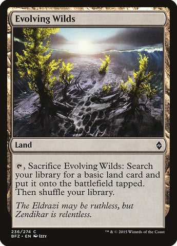 Evolving Wilds [Battle for Zendikar] (BFZ 236)