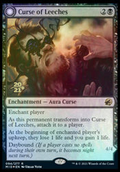 Curse of Leeches // Leeching Lurker [Innistrad: Midnight Hunt Prerelease Promos] (PMID 94)