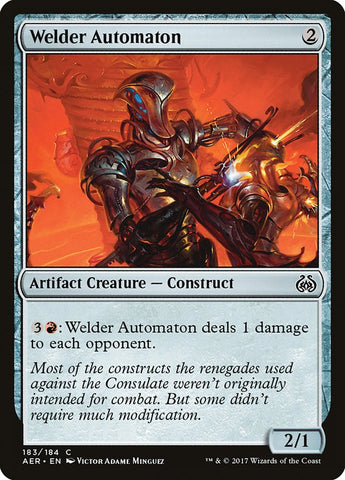 Welder Automaton [Aether Revolt] (AER 183)
