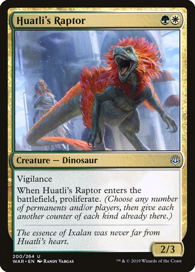 Huatli's Raptor [War of the Spark] (WAR 200)
