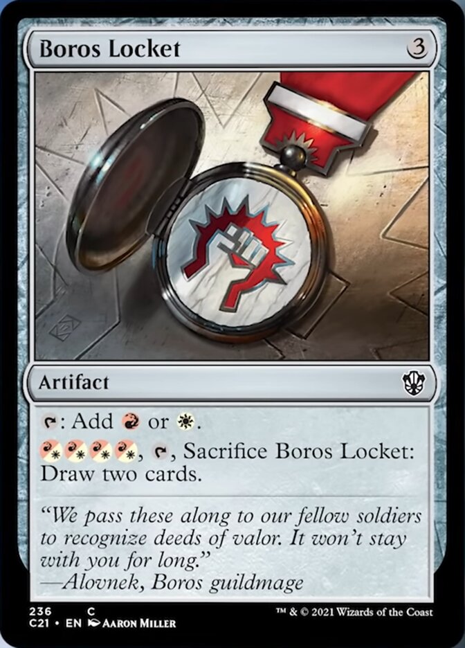 Boros Locket [Commander 2021] (C21 236)