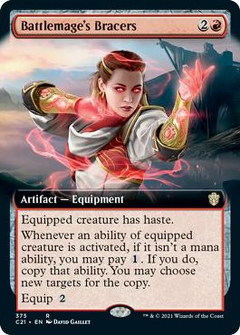 Battlemage's Bracers (Extended) [Commander 2021] (C21 375)