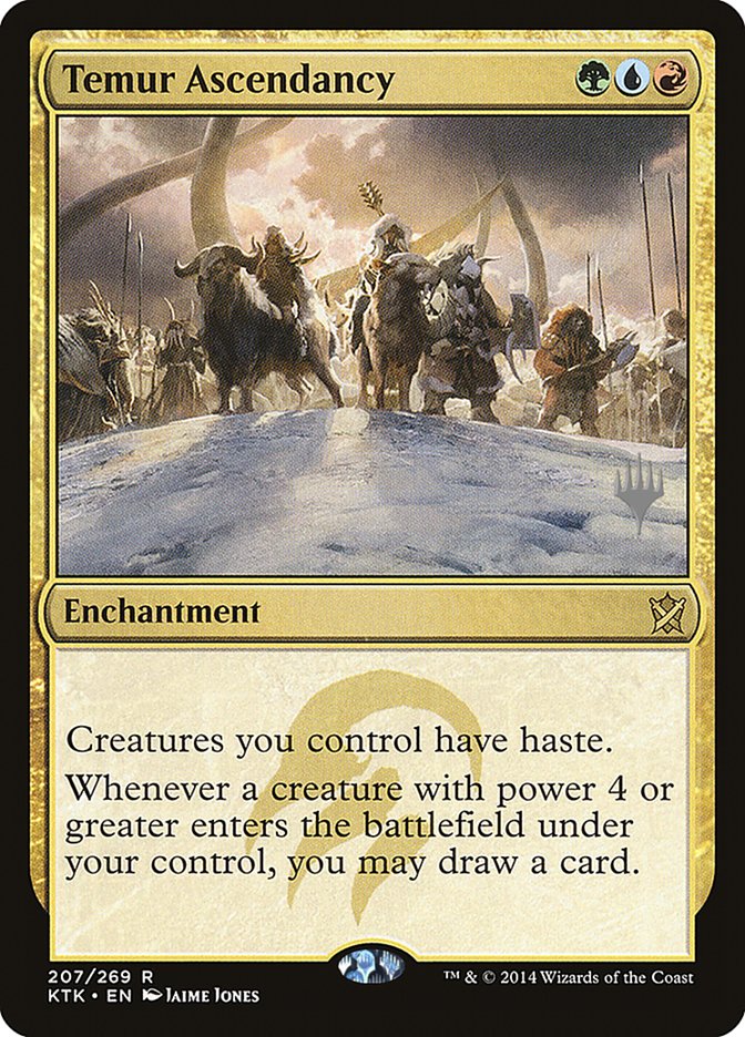 Temur Ascendancy (Promo Pack) [Khans of Tarkir Promos] (PKTK 207P)