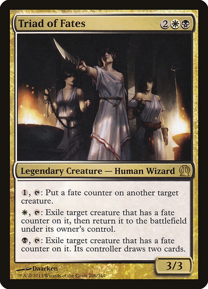 Triad of Fates [Theros] (THS 206)