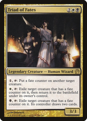 Triad of Fates [Theros] (THS 206)