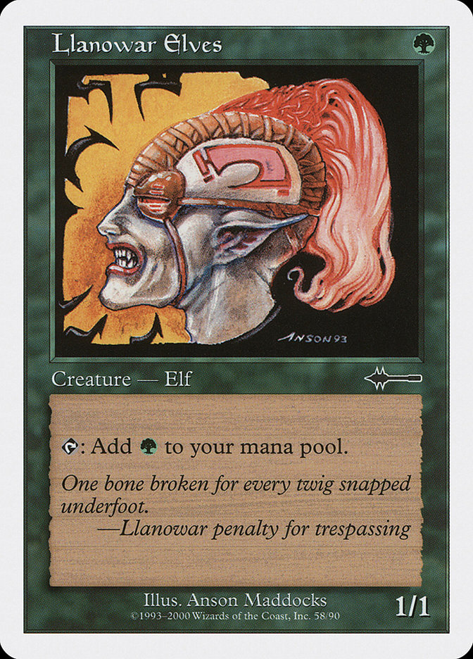 Llanowar Elves [Beatdown Box Set] (BTD 58)