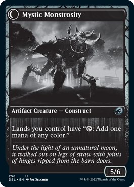 Mystic Skull // Mystic Monstrosity [Innistrad: Double Feature] (DBL 256)