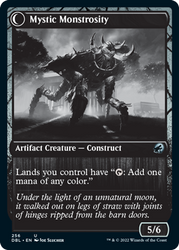 Mystic Skull // Mystic Monstrosity [Innistrad: Double Feature] (DBL 256)