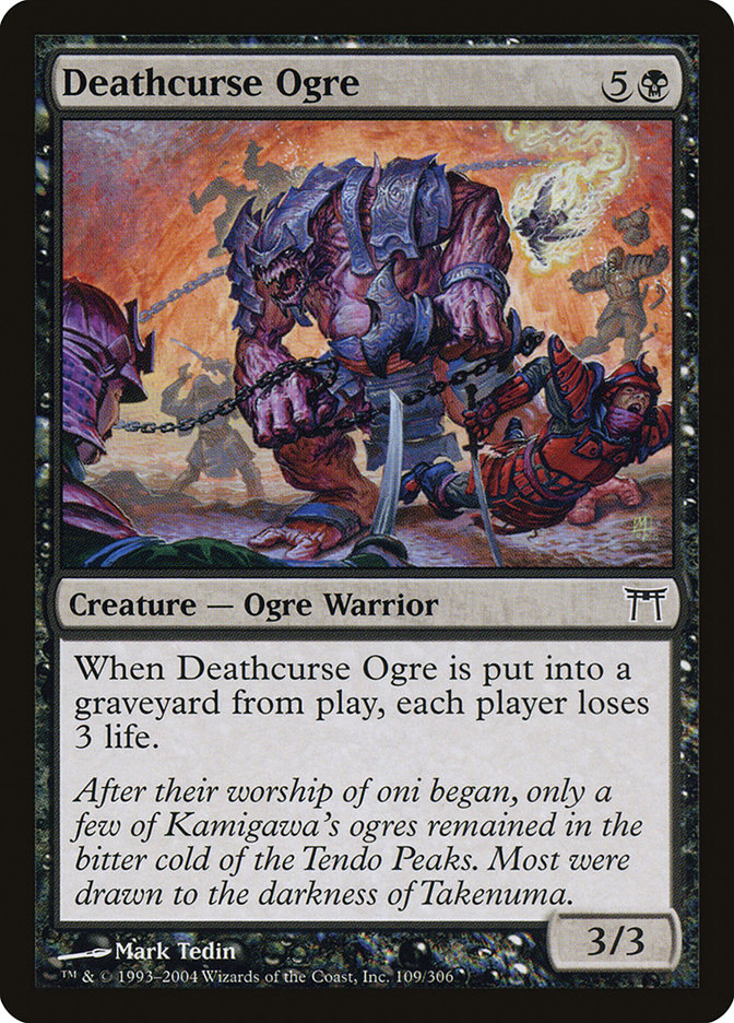 Deathcurse Ogre [Champions of Kamigawa] (CHK 109)