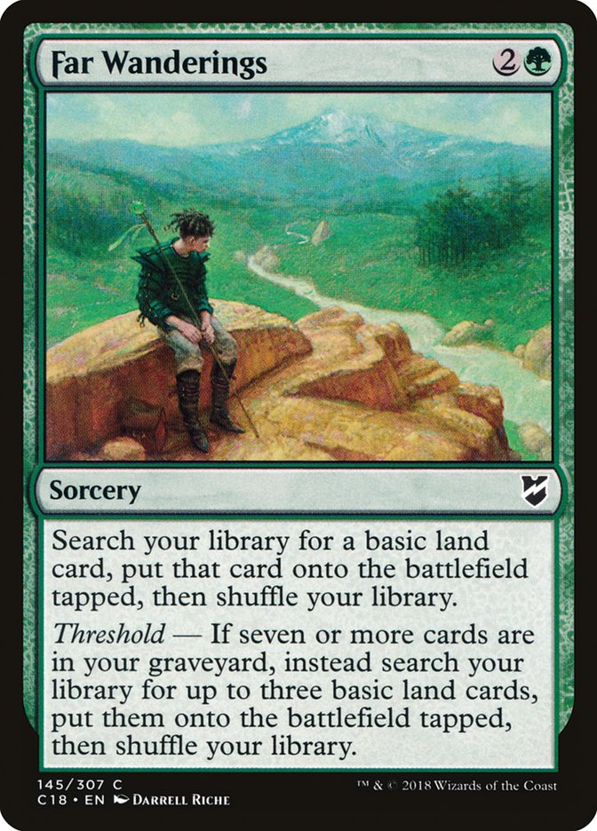 Far Wanderings [Commander 2018] (C18 145)