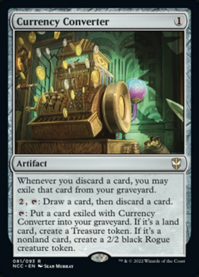 Currency Converter [Streets of New Capenna Commander] (NCC 81)