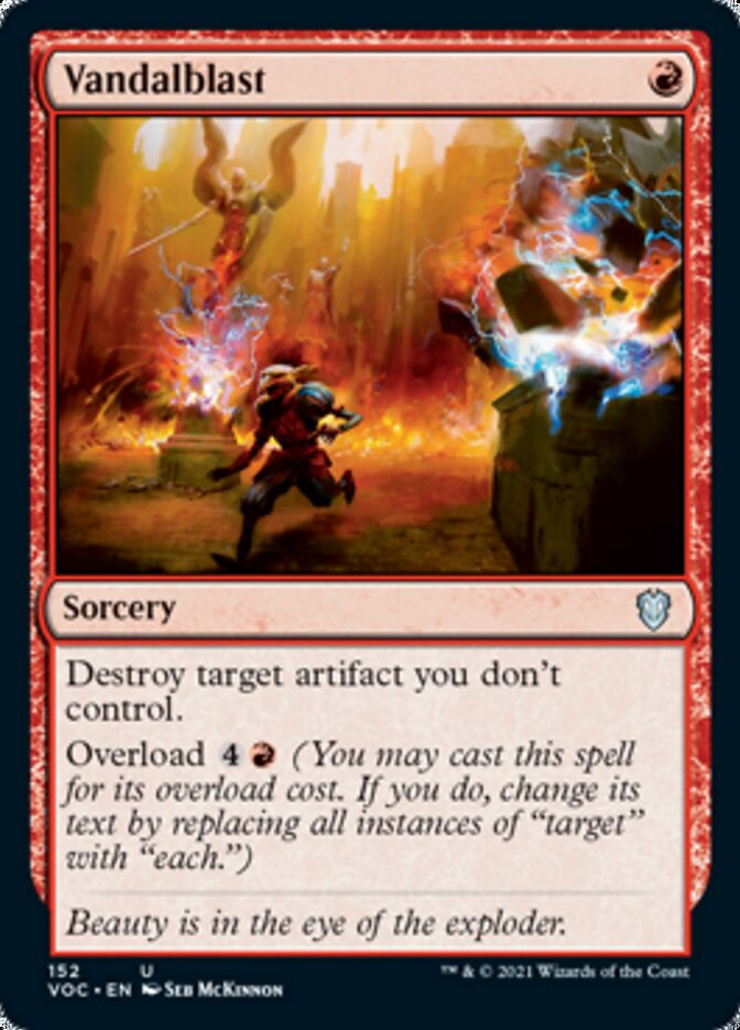 Vandalblast [Innistrad: Crimson Vow Commander] (VOC 152)