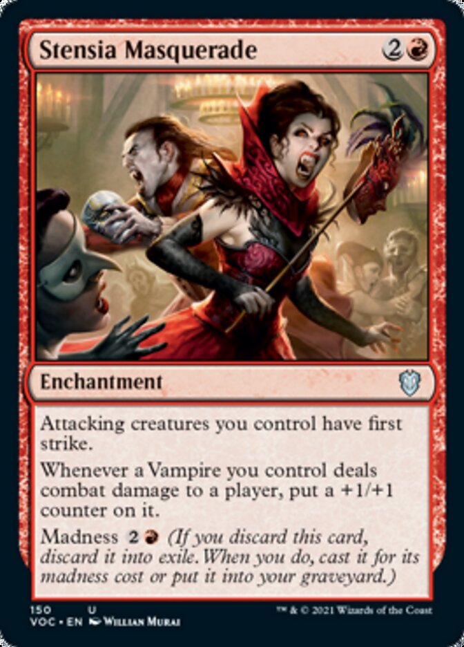 Stensia Masquerade [Innistrad: Crimson Vow Commander] (VOC 150)