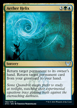 Aether Helix [Strixhaven: School of Mages] (STX 162)