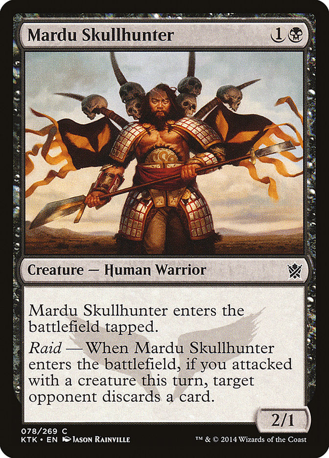 Mardu Skullhunter [Khans of Tarkir] (KTK 78)