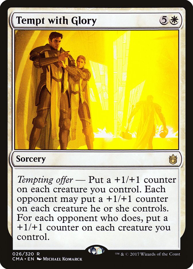 Tempt with Glory [Commander Anthology] (CMA 26)